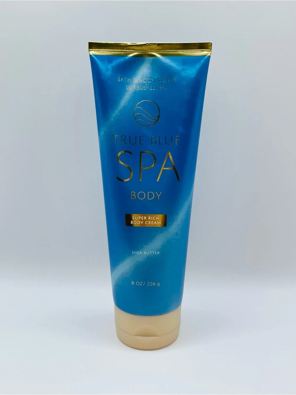 Bath & Body Works TRUE BLUE SPA Super Rich Body Cream 8oz - New | No Offers